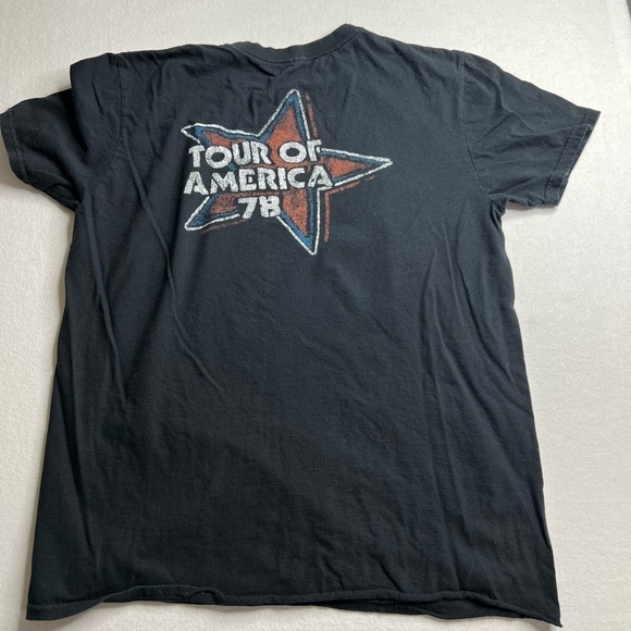 The Rolling Stones Band Tee Tour of America 78 Size Large - Picture 6 of 7